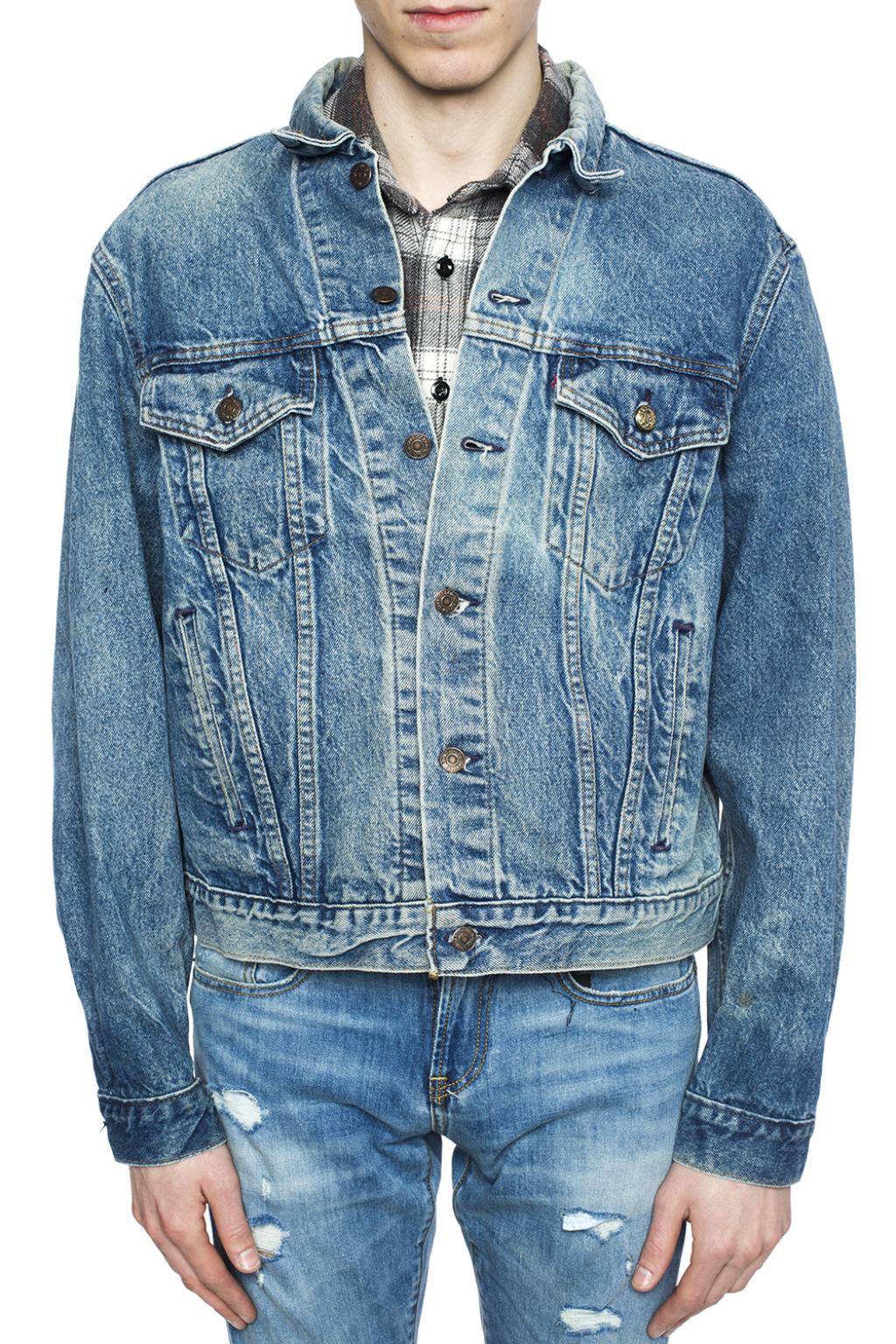 Blue Denim jacket with patch R13 Vitkac France